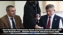 Davutoğlu, Alevi Dernekleri Federasyonu Başkanı Celal Fırat ile görüştü: Böyle bir irfan, hikmet ocağına ticarethane muamelesi yapılamaz