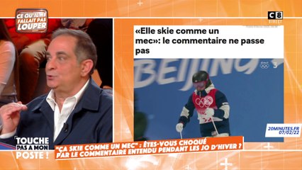"Ça skie comme un mec" : la phrase d'un commentateur fait polémique lors des JO d'hiver !