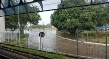 Vídeo mostra forte chuva no Guará na tarde desta terça-feira (8/2)