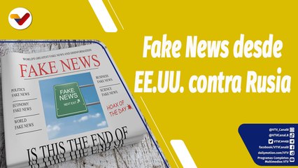 Punto de Encuentro |  Fake News desde EE.UU. contra Rusia