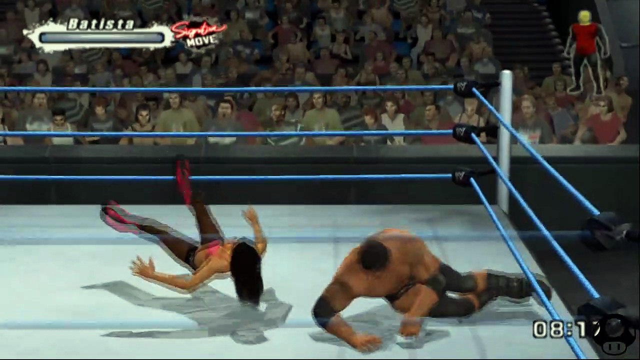 WWE SmackDown! vs. Raw 2009 Batista vs Layla