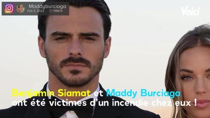 Voici - Maddy Burciaga et Benjamin Samat victimes d'un incendie à leur domicile, ils donnent des nouvelles (1)