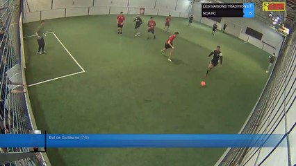 But de Guillaume  (7-5) - LES MAISONS TRADITIONS Vs NCA FC - 08/02/22 19:00 - LIGUE 3