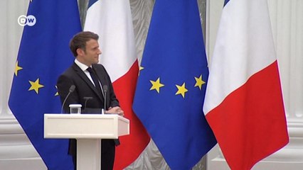 О чем говорили Макрон с Путиным в Москве, а в Киеве Макрон с Зеленским? (08.02.2022)