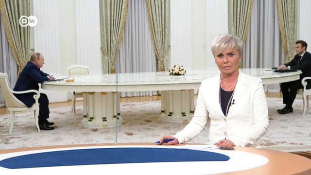 Что Путин пообещал Макрону и о чем Шольц не сказал Байдену. DW Новости ( 08.02.2022)