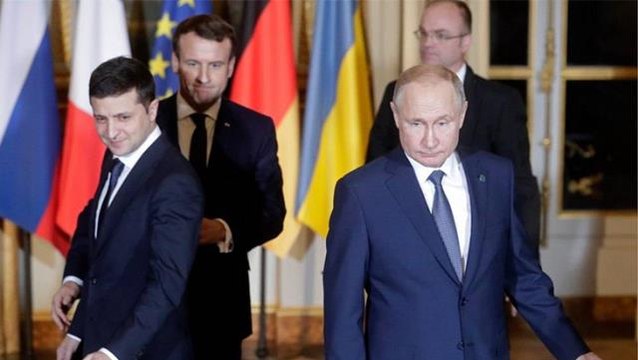 Rusya-Ukrayna diplomasisi yapan Macron Putin gerilimi artırmama sözü verdi dedi, Moskova yalanladı