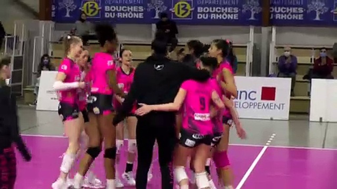 Interview maritima: Adriana Darthuy après la victoire d'Istres Volley contre Nîmes