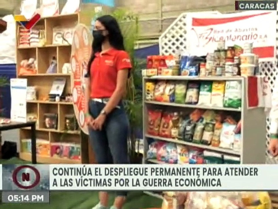 Vicepresidencia Social supervisó centro de empaquetado CLAP para garantizar la distribución de alimentos al pueblo