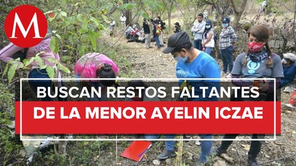 Continúa búsqueda de restos de menor desaparecida en Tixtla, Guerrero
