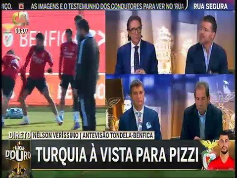 RUI COSTA E RUI PEDRO BRAZ EM ROTA DE COLISÂO E OCTAVIO MACHADO GOZA COM BRÀS