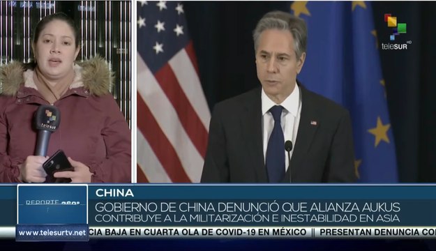 Gobierno de China denuncia alianza militar entre EE.UU. y Australia e intentos de militarización
