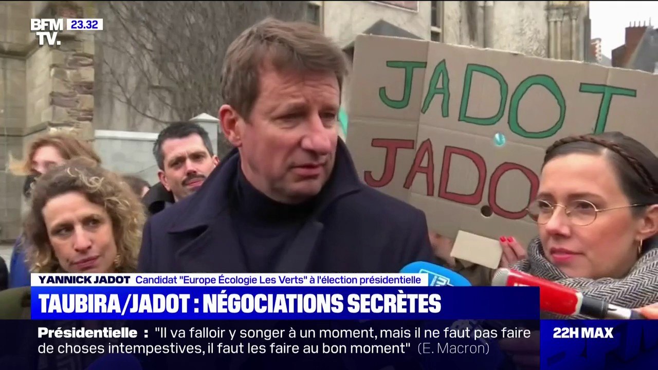 Vers un rapprochement à gauche? Les équipes de Yannick Jadot et de Christiane Taubira se sont rencontrées dimanche