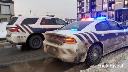 Scène policière à Candiac (Érick Rivest)