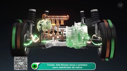 Tonale Alfa Romeo lança o primeiro carro eletrificado da marca