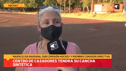 Centro de Cazadores tendrá su cancha  sintética