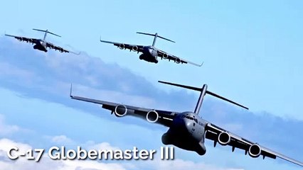 US Air Force C-17s Globetrotters Take-off to Support NATO Allies in Ukraine