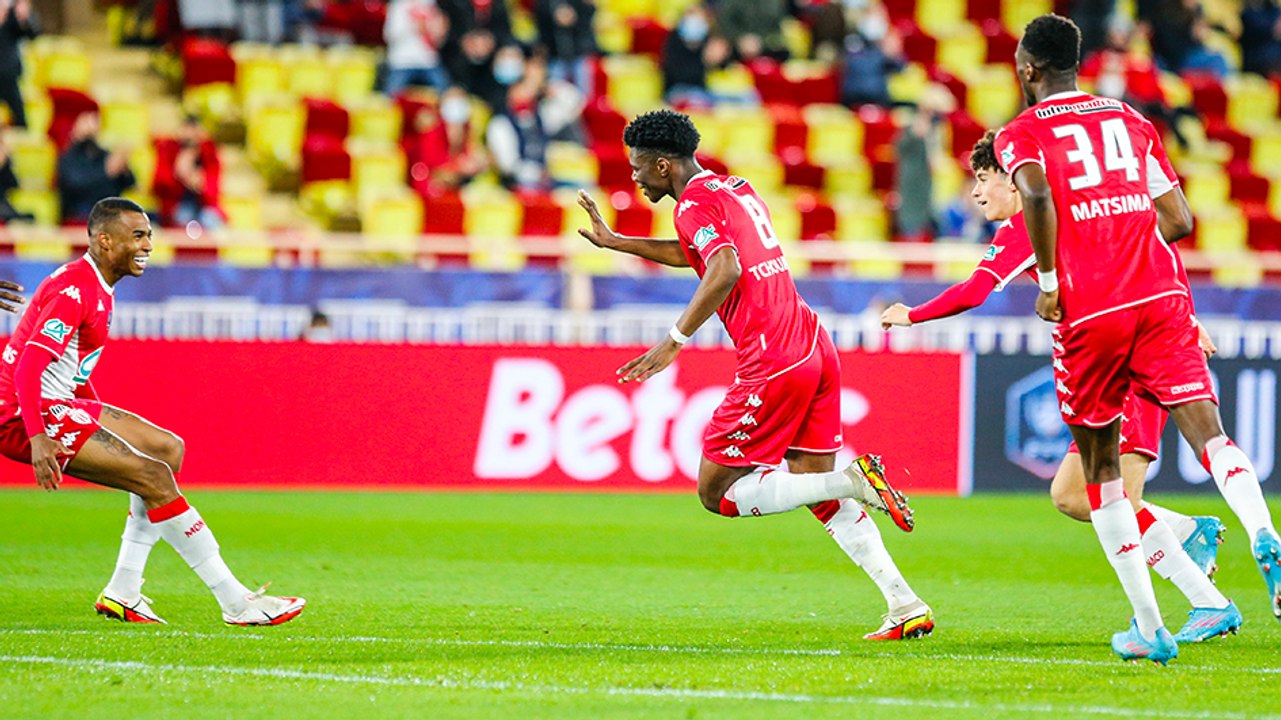 AS MONACO 2-0 AMIENS SC - COUPE DE FRANCE - 1/4 DE FINALE