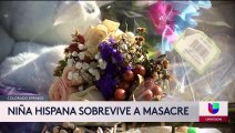 Niña hispana sobrevive a masacre