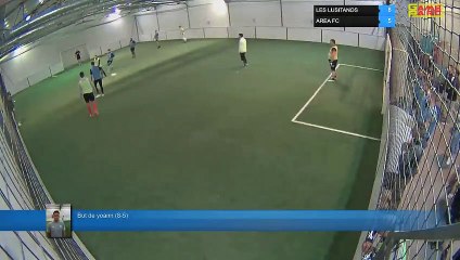 But de yoann (8-5) - LES LUSITANOS Vs AREA FC - 08/02/22 19:00 - LIGUE 2 - Poitiers Game Parc