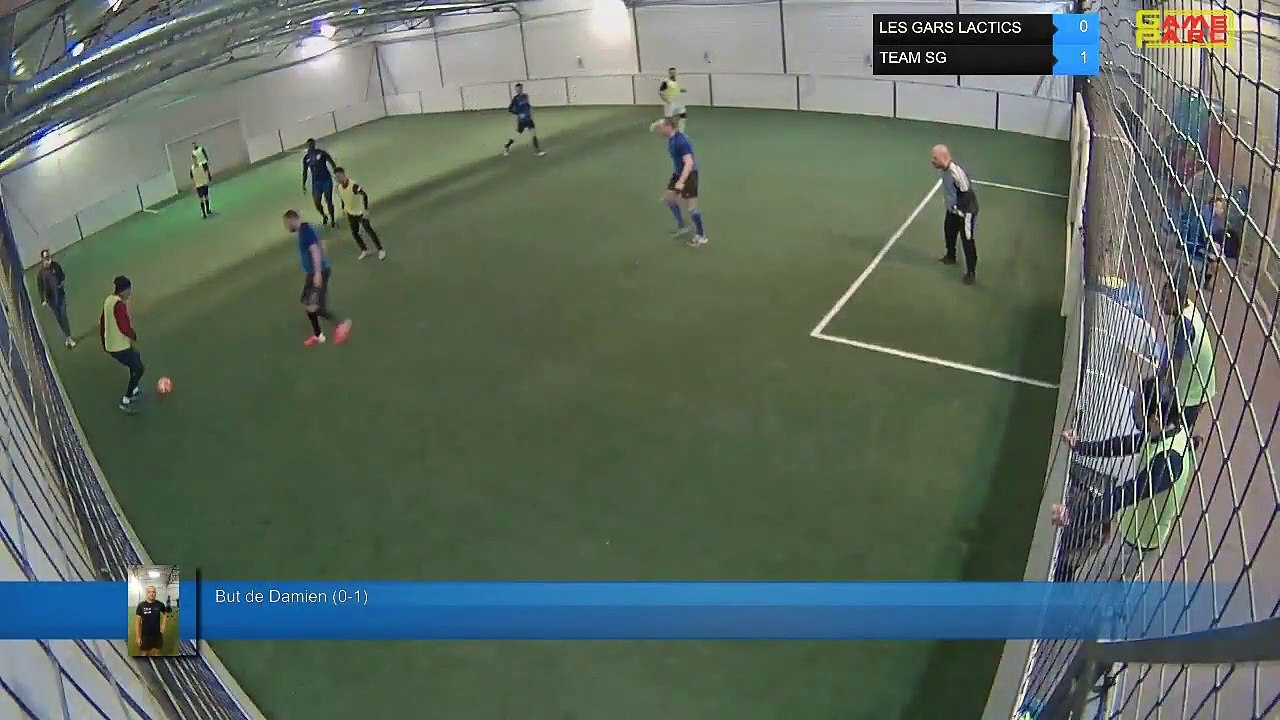 But de Damien (0-1) - LES GARS LACTICS Vs TEAM SG - 08/02/22 20:00 - LIGUE 2 - Poitiers Game Parc