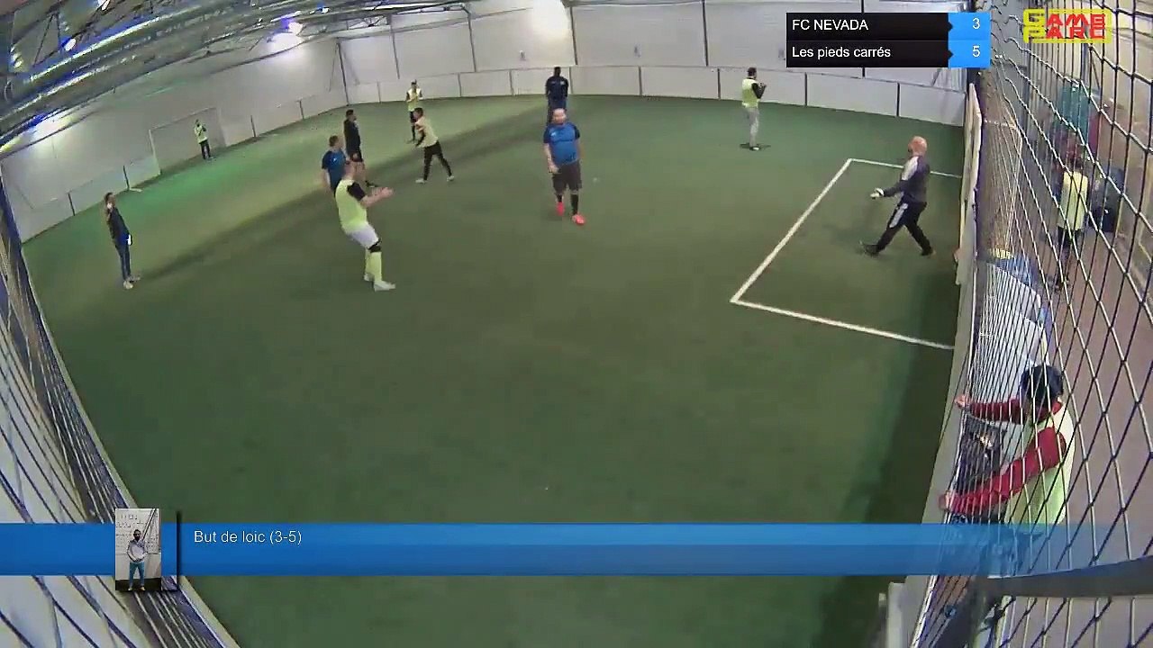 But de loic (3-5) - FC NEVADA Vs Les pieds carrés  - 13/02/22 20:23 - LIGUE 2 - Poitiers Game Parc