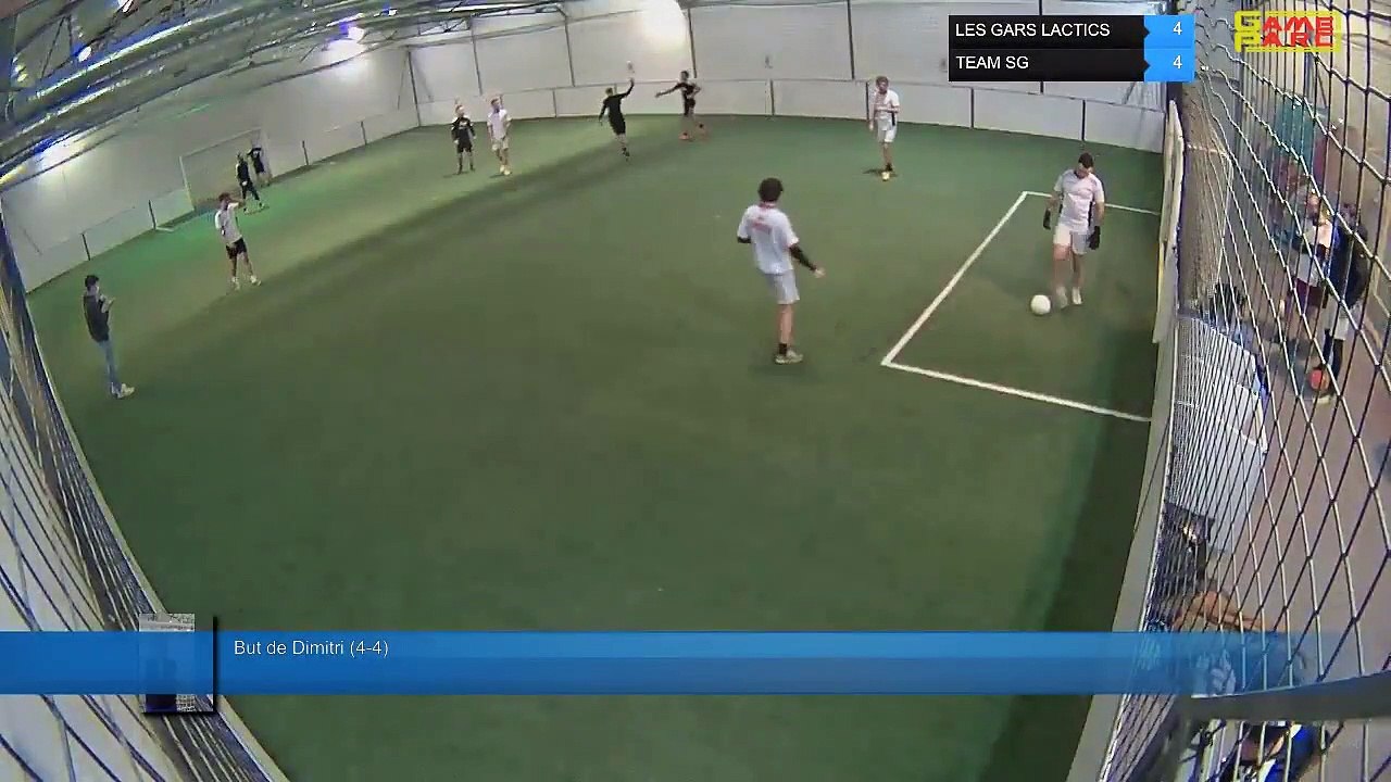 But de Dimitri (4-4) - LES GARS LACTICS Vs TEAM SG - 08/02/22 20:00 - LIGUE 2 - Poitiers Game Parc
