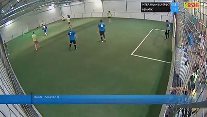 But de Theo (10-11) - INTER MILAN DU SPECTACLE Vs ASMATIK - 08/02/22 21:00 - LIGUE 4