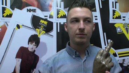 Matt Helders On Winning Best Music Video - NME Awards 2013