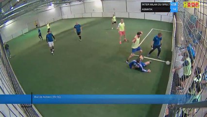 But de Adrien (15-14) - INTER MILAN DU SPECTACLE Vs ASMATIK - 08/02/22 21:00 - LIGUE 4