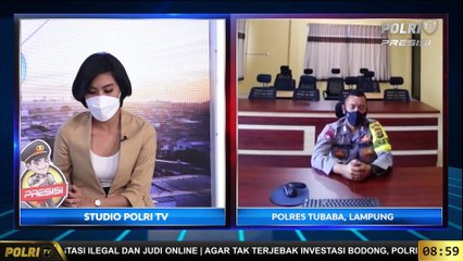 Live Dialog - Bhabin Kamtimnas membantu warga mendapatkan kaki palsu