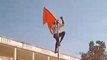 Karnataka hijab row: Row erupts after student hoists saffron flag in Shimoga