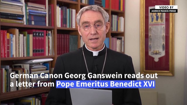 Ex-pope Benedict XVI's letter asks for forgiveness over abuse scandal