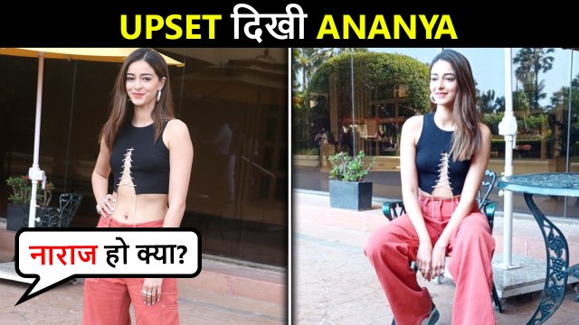Naaraaz Ho Kya? Photographers Ask Ananya Panday | Gehraiyaan Promotions In Mumbai