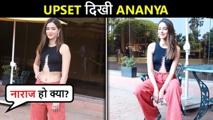 Naaraaz Ho Kya? Photographers Ask Ananya Panday | Gehraiyaan Promotions In Mumbai