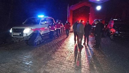 Kazdağları'nda mahsur kalan 17 asker, 4 belediye personeli için kurtarma çalışması başlatıldı