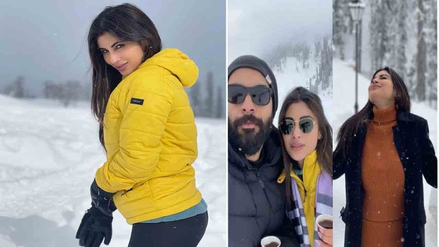 Mouni Roy ने Suraj Nambiar संग हनीमून का Video किया Share,Kashmir में कर रहे हैं चिल | FilmiBeat