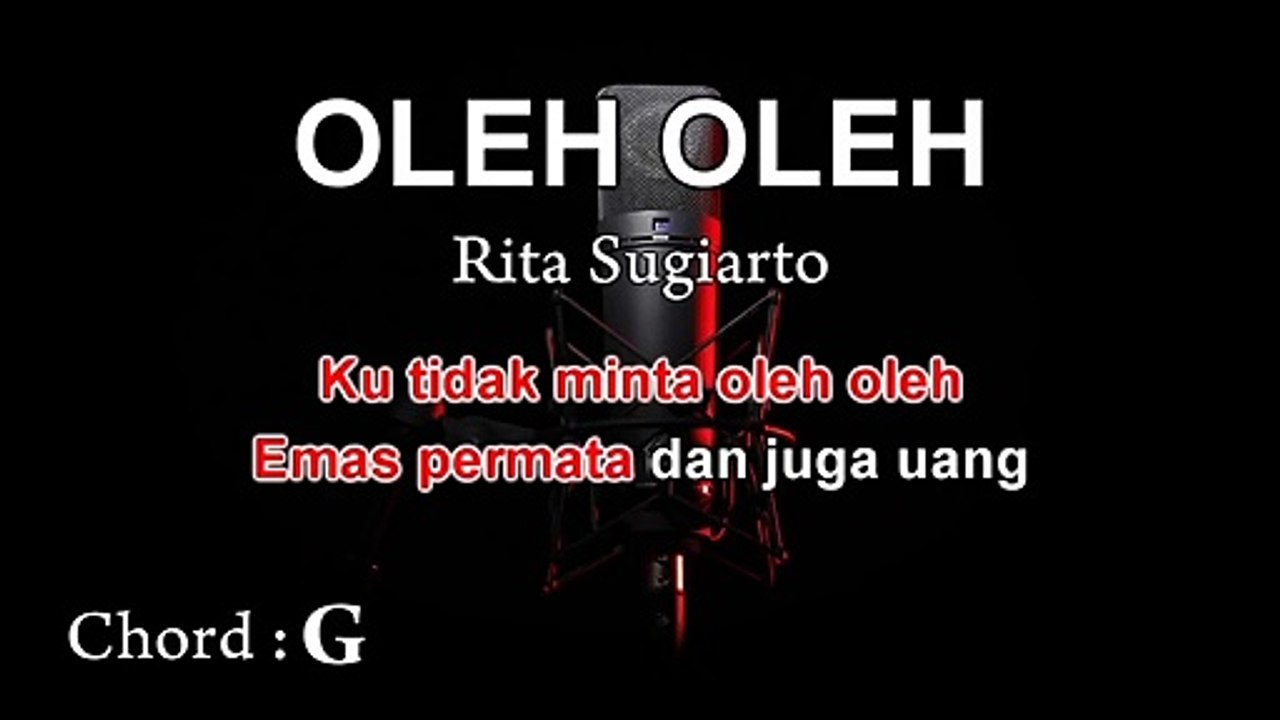 Oleh - Oleh | Rita Sugiarto | Karaoke Tanpa Vokal ¦ CHORD