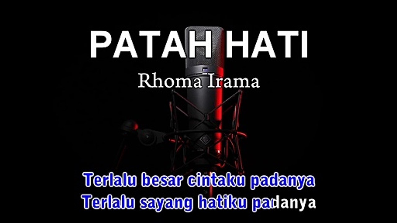 Patah Hati | Rhoma Irama | Karaoke Tanpa Vokal