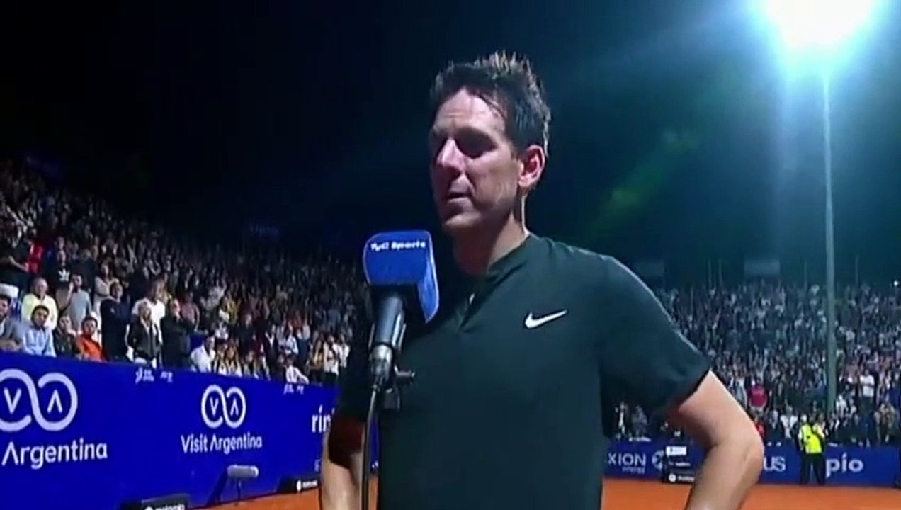 ATP - Buenos Aires 2022 - Juan Martin Del Potro : "Estoy feliz porque mi último partido, probablemente, fue en una cancha y no dando una conferencia de prensa. Puede que no nos volvamos a ver nunca"