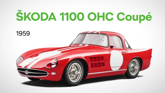 ŠKODA 1100 OHC Coupé - aufwendig rekonstruierter Rennbolide