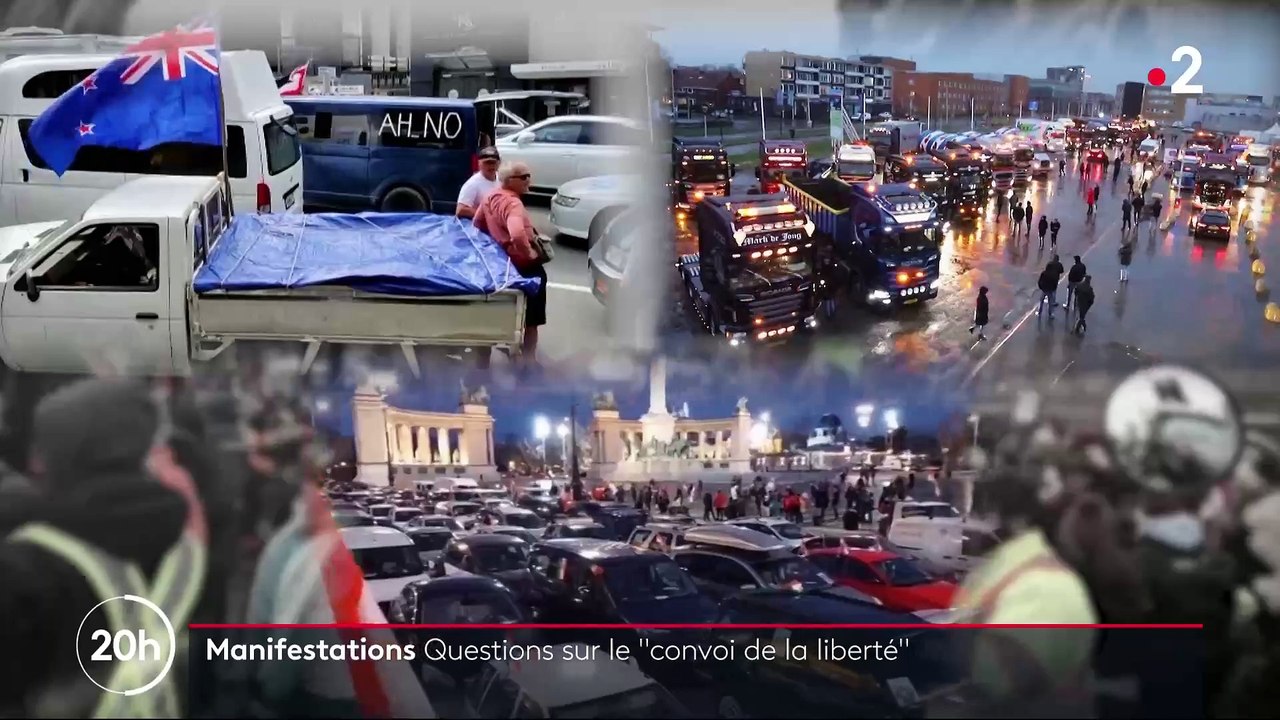 Convoi de la liberté : Sur le modèle des camionneurs qui bloquent Ottawa, des centaines de chauffeurs veulent converger vers Paris et bloquer la capitale ce week-end