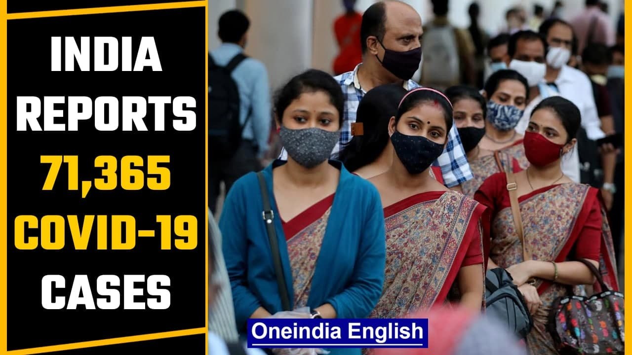 Covid-19 update: India reports 71,365 fresh cases as states relax curbs | Oneindia News