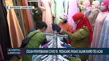 Cegah Covid-19  Makin Meluas, Pedagang Pasar Jalani Rapid Tes Acak