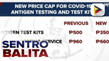 Mas mababang price cap sa COVID antigen test kits at testing services, itinakda ng DOH