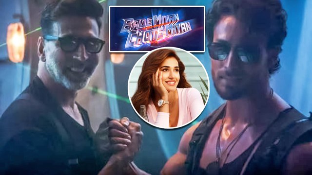 Disha Patani Praises Tiger Shroff's Hotness In Bade Miyan Chote Miyan Teaser