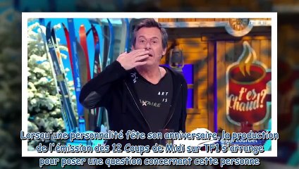 Les 12 Coups de midi - Jean-Luc Reichmann souhaite (à sa façon) un bon anniversaire à Julien Courbet