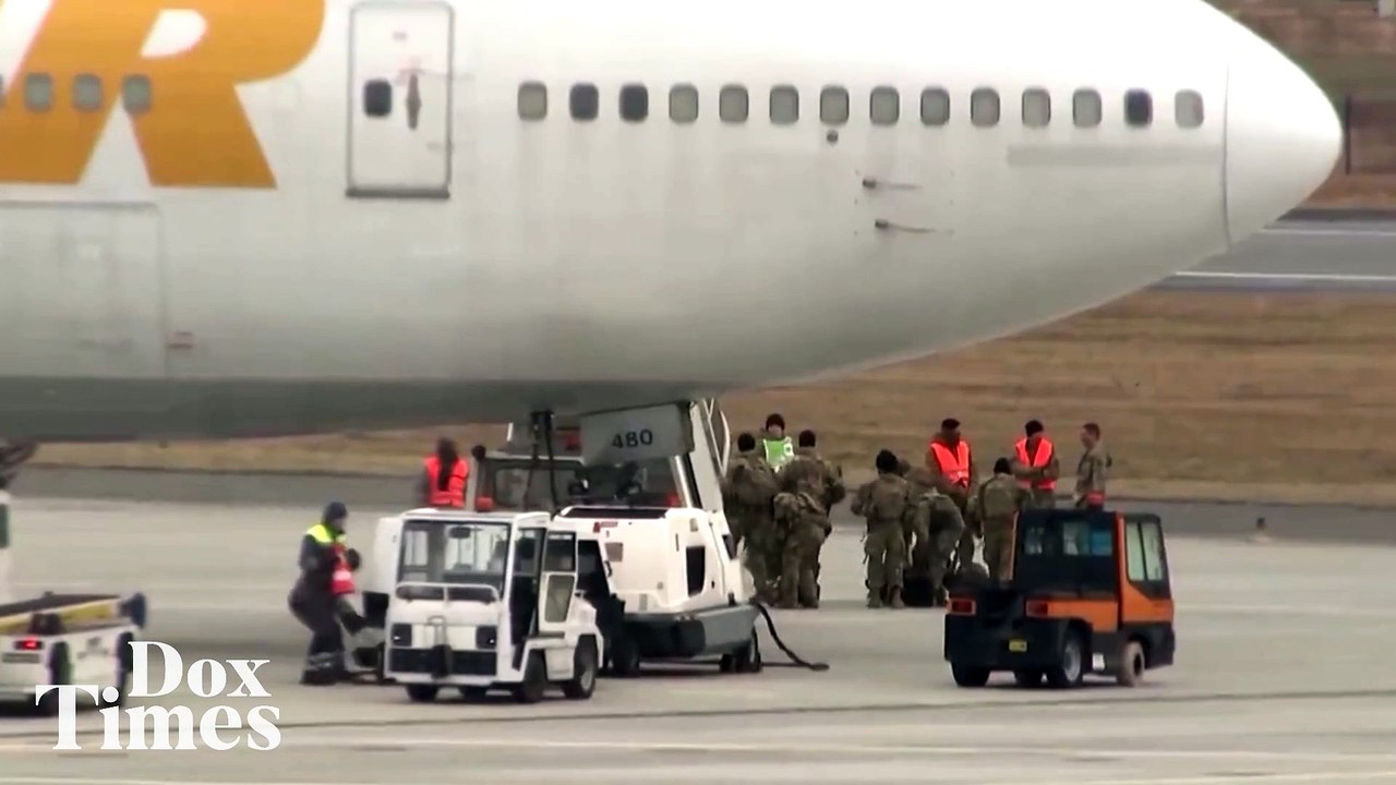 Ratusan Tentara AS Tiba di Rzeszow, Polandia, Dekat Perbatasan Ukraina