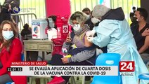 Minsa evalúa la posibilidad de aplicar cuarta dosis de vacuna contra el COVID-19