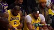 Russell Westbrook console LeBron James et Anthony Davis