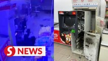 Robbers blow open ATM and cart off RM260,000 in cash
